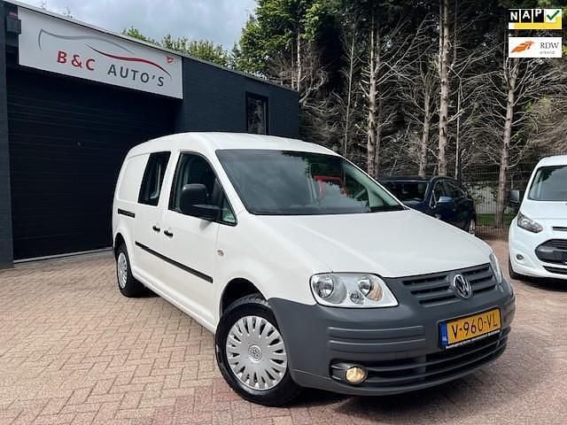 Wit Gebruikt 2009 VW Caddy Maxi MPV | € 222 - Afbeelding 1/4
