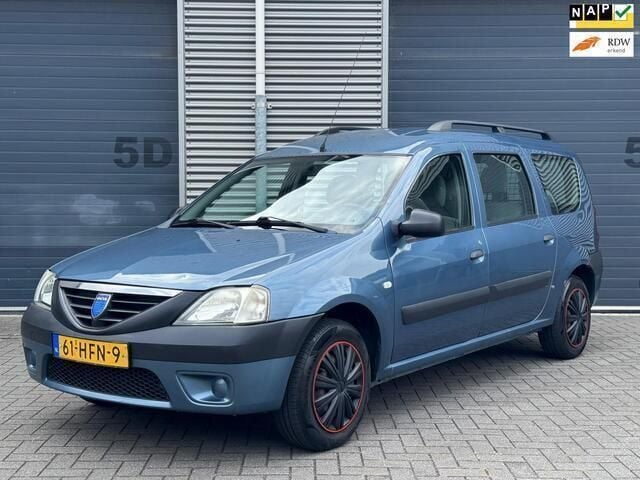 Blauw Gebruikt 2008 Dacia Logan MCV Ambiance MPV | € 1.650 (Goede deal) - Afbeelding 1/4