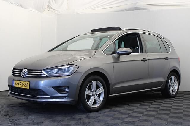 Grijs Gebruikt 2014 VW Golf Sportsvan Highline MPV | € 8.750 (Eerlijke prijs) - Afbeelding 1/4
