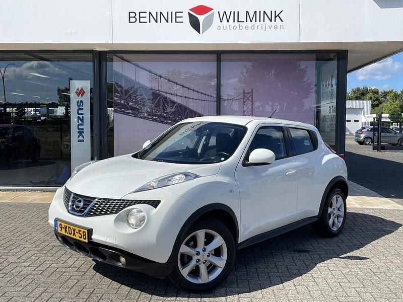 Wit Gebruikt 2013 Nissan Juke Acenta SUV | € 9.990 (Eerlijke prijs) - Afbeelding 1/4