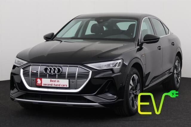 Zwart Gebruikt 2021 Audi e-tron Sportback S-line plus SUV | € 33.295 (Eerlijke prijs) - Afbeelding 1/4