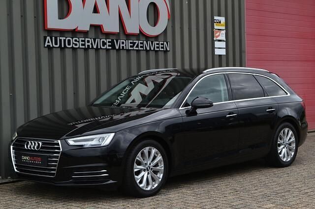 Zwart Gebruikt 2016 Audi A4 Sport Stationwagen | € 18.950 (Eerlijke prijs) - Afbeelding 1/4