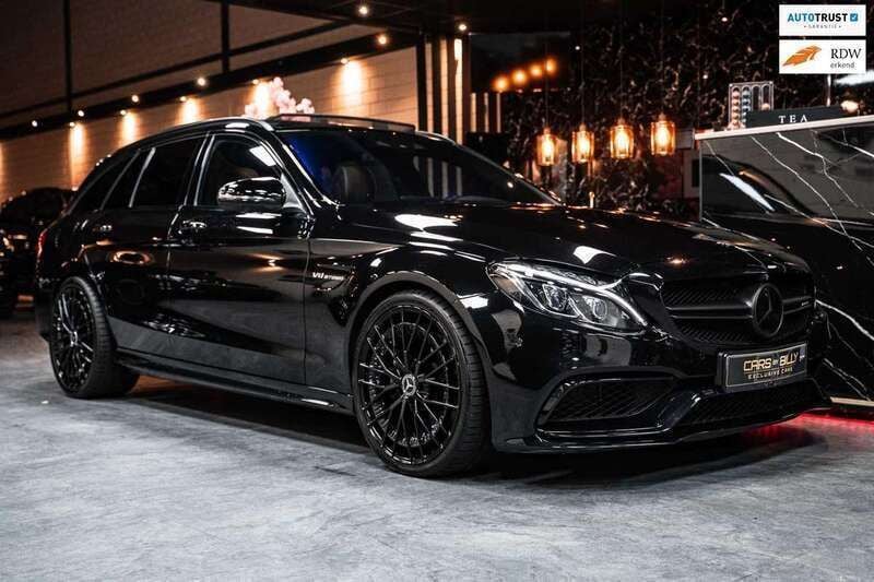 Zwart Gebruikt 2017 Mercedes C63 AMG AMG Stationwagen | € 43.900 (Goede deal) - Afbeelding 1/4