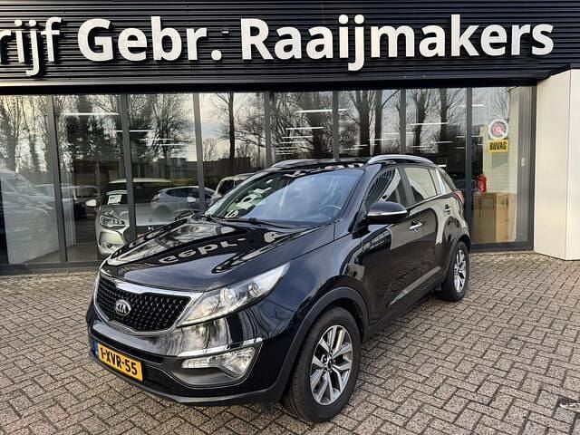 Zwart Occasion 2014 Kia Sportage EX SUV | € 6.900 (Super prijs) - Afbeelding 1/4