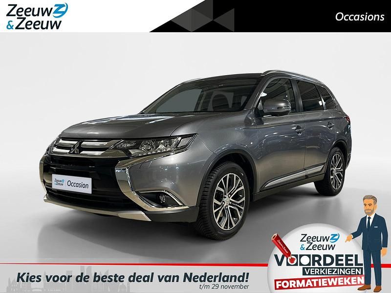 Titanium grey m Gebruikt 2017 Mitsubishi Outlander SUV | € 19.250 (Eerlijke prijs) - Afbeelding 1/3