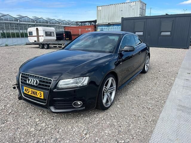 Zwart Gebruikt 2009 Audi A5 Proline Coupé | € 3.499 - Afbeelding 1/4