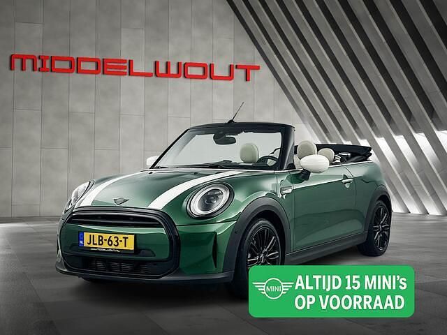 Groen Gebruikt 2022 Mini Cooper Cabriolet Cabriolet | € 32.950 (Eerlijke prijs) - Afbeelding 1/4
