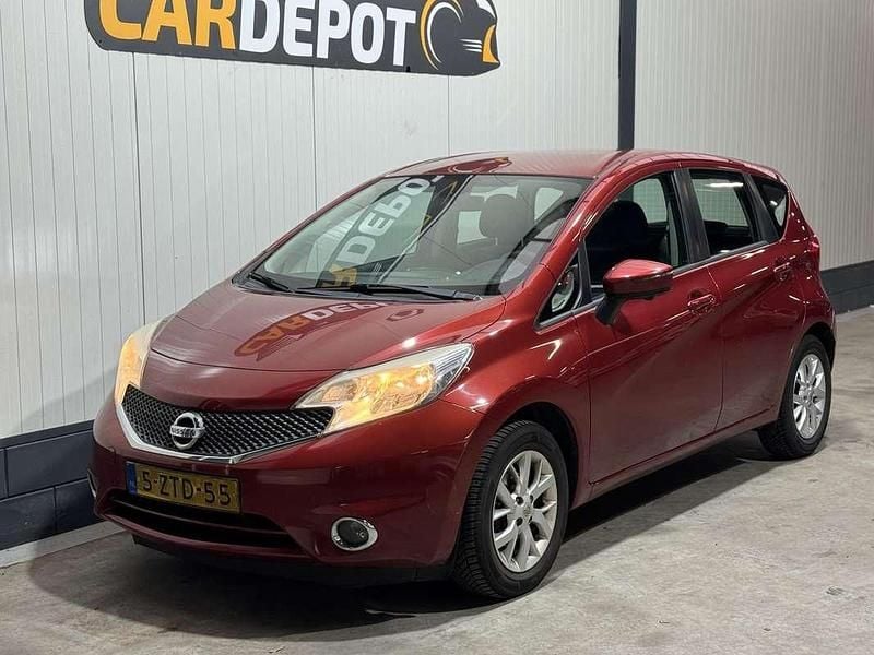 Rood Gebruikt 2015 Nissan Note MPV | € 4.599 (Goede deal) - Afbeelding 1/4