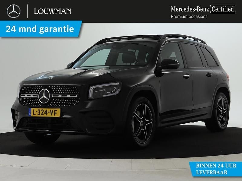 Occasion Mercedes GLB200 Business 163 PK (119 kW) 2021 Donker kosmoszwart metaalkleur metallic SUV