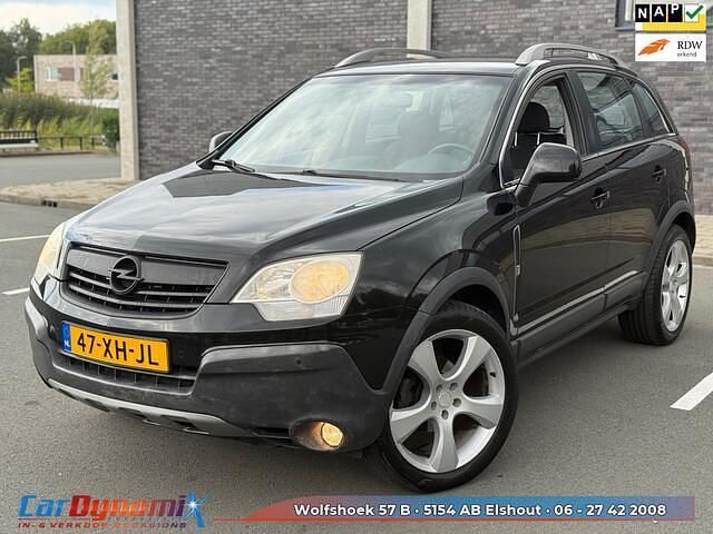 Zwart Gebruikt 2007 Opel Antara Enjoy SUV | € 3.999 - Afbeelding 1/4