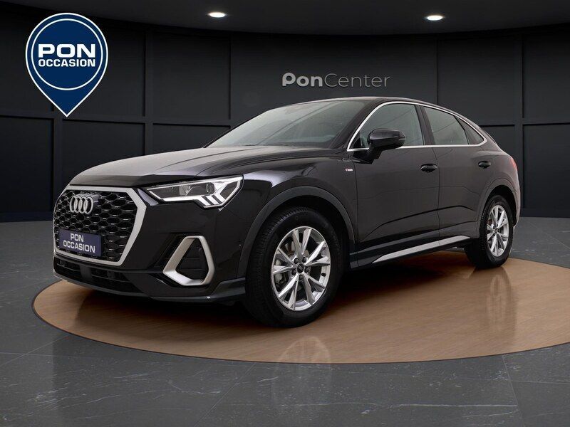Zwart Gebruikt 2024 Audi Q3 Sportback S-Line SUV | € 43.850 (Super prijs) - Afbeelding 1/3