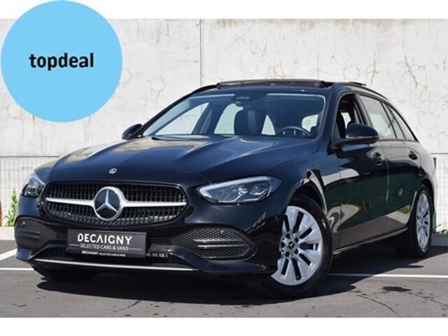 Zwart Gebruikt 2022 Mercedes C180 Stationwagen | € 32.975 (Super prijs) - Afbeelding 1/4