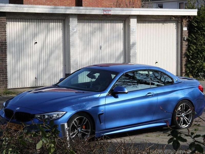Blauw Gebruikt 2015 BMW 428 M Sport Cabriolet | € 22.999 (Eerlijke prijs) - Afbeelding 1/4