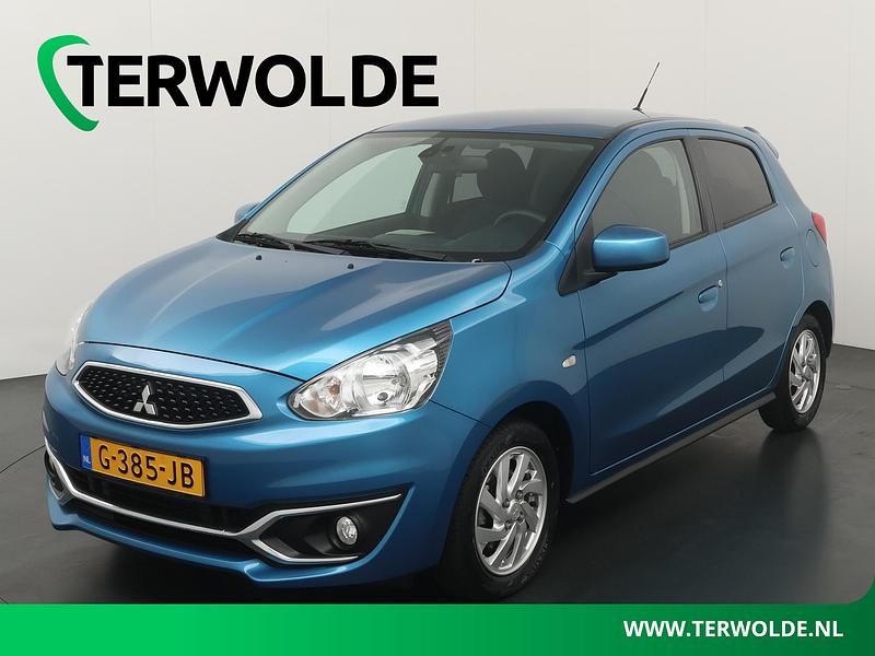 Blauw Gebruikt 2019 Mitsubishi Space Star Active Hatchback | € 13.245 (Eerlijke prijs) - Afbeelding 1/4