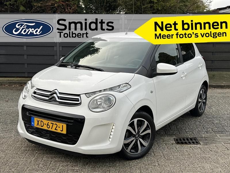 Wit Gebruikt 2018 Citroën C1 Shine Hatchback | € 9.450 (Iets duurder) - Afbeelding 1/4
