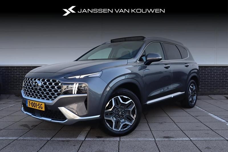 Grijs Gebruikt 2023 Hyundai Santa Fe Premium SUV | € 39.445 (Eerlijke prijs) - Afbeelding 1/4