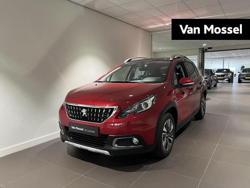 Rood Gebruikt 2019 Peugeot 2008 Allure SUV | € 17.435 (Eerlijke prijs) - Afbeelding 1/4