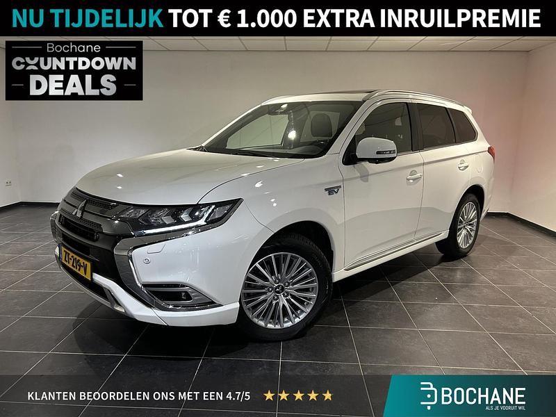 Wit Gebruikt 2019 Mitsubishi Outlander P-HEV Instyle SUV | € 21.045 (Eerlijke prijs) - Afbeelding 1/4