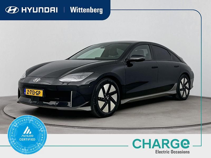 Zwart Occasion 2024 Hyundai Ioniq 6 Sedan | € 36.900 (Eerlijke prijs) - Afbeelding 1/3