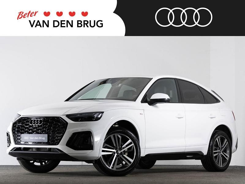 Wit Gebruikt 2022 Audi Q5 Sportback S-Line SUV | € 47.195 (Eerlijke prijs) - Afbeelding 1/4