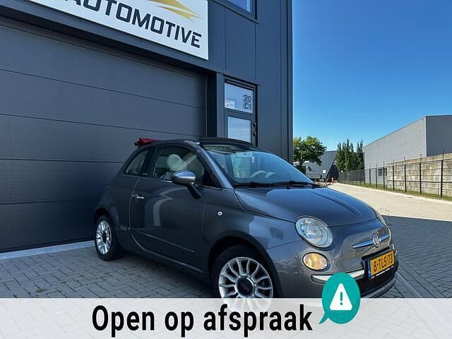 Grijs Occasion 2011 Fiat 500C Lounge Cabriolet | € 5.999 (Eerlijke prijs) - Afbeelding 1/4