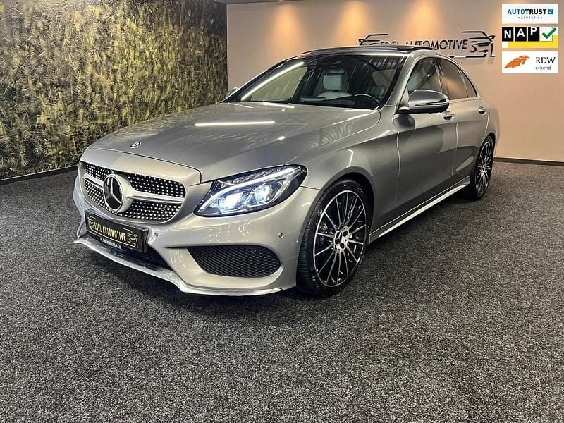 Grijs Occasion 2015 Mercedes C350e Edition Sedan | € 24.999 - Afbeelding 1/4