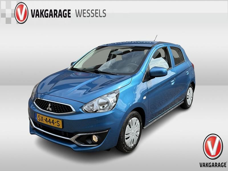 Blauw Gebruikt 2018 Mitsubishi Space Star Hatchback | € 12.950 (Iets duurder) - Afbeelding 1/4