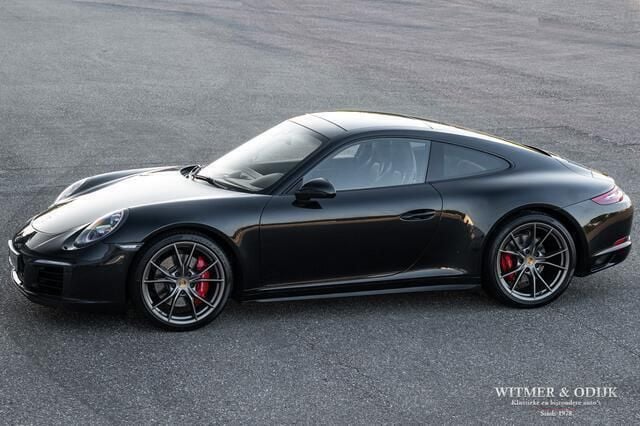 Zwart Gebruikt 2017 Porsche 911 Carrera 4S Coupé | € 104.991 (Super prijs) - Afbeelding 1/4