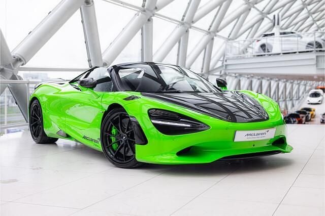 Groen Gebruikt 2025 McLaren 750S Cabriolet | € 549.950 - Afbeelding 1/4