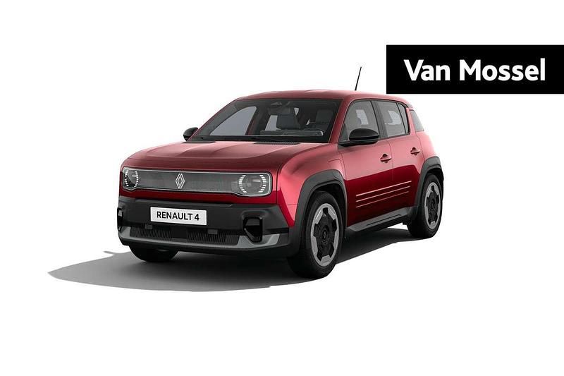 Rood Nieuw 2025 Renault 4 E-Tech Evolution SUV | € 31.490 (Super prijs) - Afbeelding 1/3