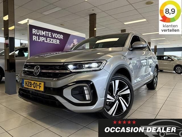 Grijs Gebruikt 2024 VW T-Roc R-line SUV | € 34.950 (Eerlijke prijs) - Afbeelding 1/4