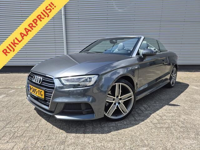 Grijs Gebruikt 2017 Audi A3 Cabriolet S-Line Cabriolet | € 20.888 (Eerlijke prijs) - Afbeelding 1/4