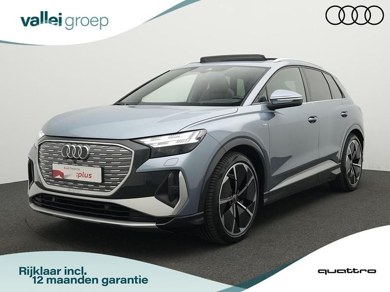 Blauw Gebruikt 2021 Audi Q4 e-tron Competition SUV | € 40.900 (Goede deal) - Afbeelding 1/4