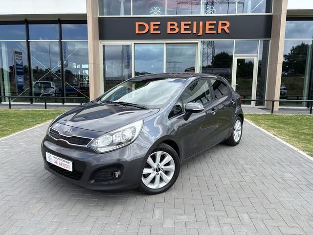 Grijs Gebruikt 2012 Kia Rio Hatchback | € 4.950 (Goede deal) - Afbeelding 1/4