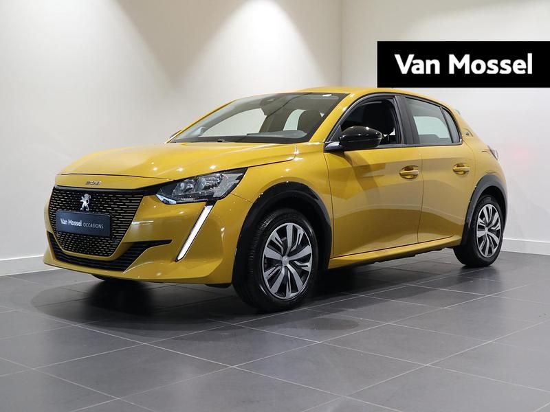 Geel Gebruikt 2022 Peugeot e-208 Active Hatchback | € 16.340 (Goede deal) - Afbeelding 1/4