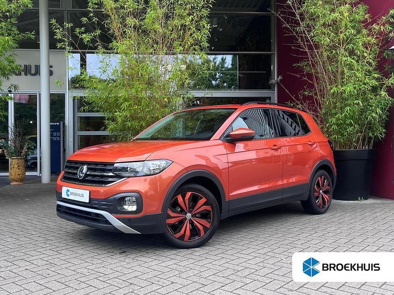 Oranje Gebruikt 2020 VW T-Cross Life SUV | € 20.950 (Eerlijke prijs) - Afbeelding 1/4