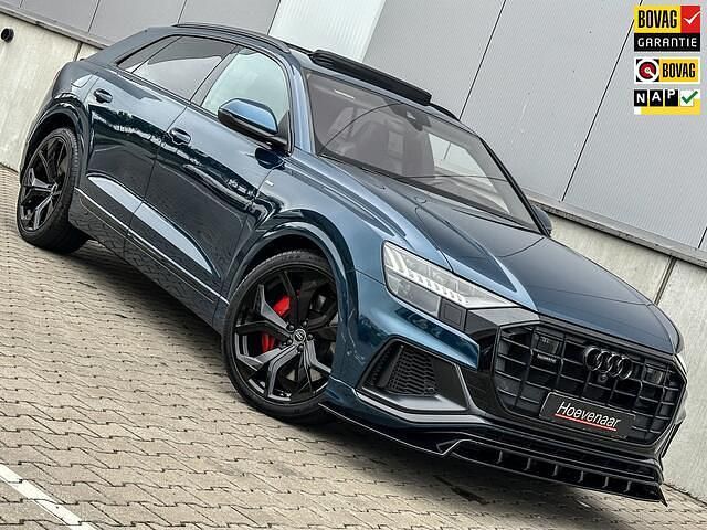 Blauw Gebruikt 2022 Audi SQ8 S-Line SUV | € 79.999 (Eerlijke prijs) - Afbeelding 1/4