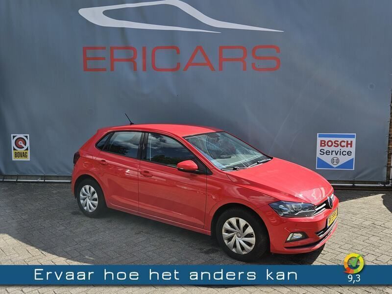 Rood Gebruikt 2018 VW Polo Comfortline Hatchback | € 13.450 (Eerlijke prijs) - Afbeelding 1/4