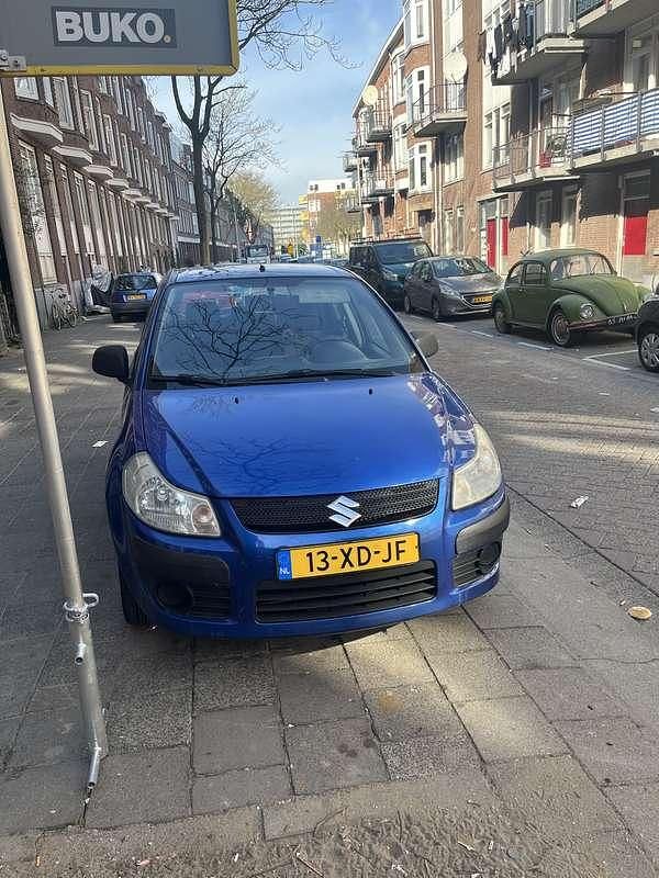 Blauw Gebruikt 2007 Suzuki SX4 Hatchback | € 2.400 (Eerlijke prijs) - Afbeelding 1/4