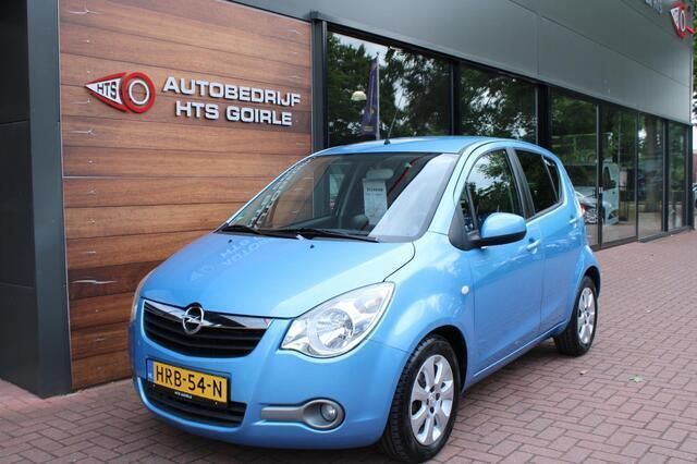 Blauw, metallic lak Gebruikt 2008 Opel Agila Enjoy Hatchback | € 3.650 (Eerlijke prijs) - Afbeelding 1/4