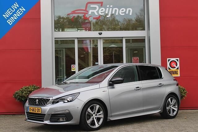 Grijs Gebruikt 2020 Peugeot 308 GT-line Hatchback | € 13.495 (Eerlijke prijs) - Afbeelding 1/4