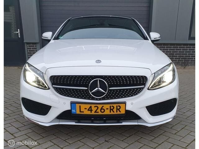 Occasion Mercedes C220 AMG line 170 PK (125 kW) 2016 Wit Coupé