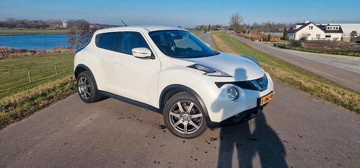 Wit Occasion 2014 Nissan Juke Acenta SUV | € 7.995 (Eerlijke prijs) - Afbeelding 1/4