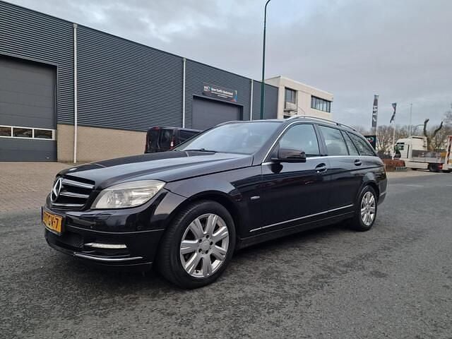 Zwart Gebruikt 2010 Mercedes C200 Business Stationwagen | € 4.350 (Super prijs) - Afbeelding 1/4