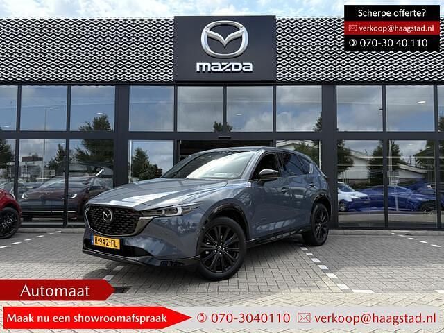 Polymetal gray metallic Gebruikt 2022 Mazda CX-5 Sportive SUV | € 37.990 (Eerlijke prijs) - Afbeelding 1/4