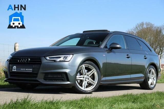 Grijs Gebruikt 2017 Audi A4 S-Line Stationwagen | € 24.995 (Iets duurder) - Afbeelding 1/4