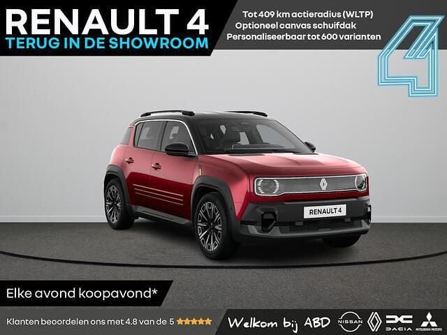 Rood Nieuw 2025 Renault R4 Iconic SUV | € 37.715 - Afbeelding 1/2