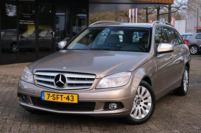 Beige Gebruikt 2008 Mercedes C200 Business Stationwagen | € 2.950 (Eerlijke prijs) - Afbeelding 1/4