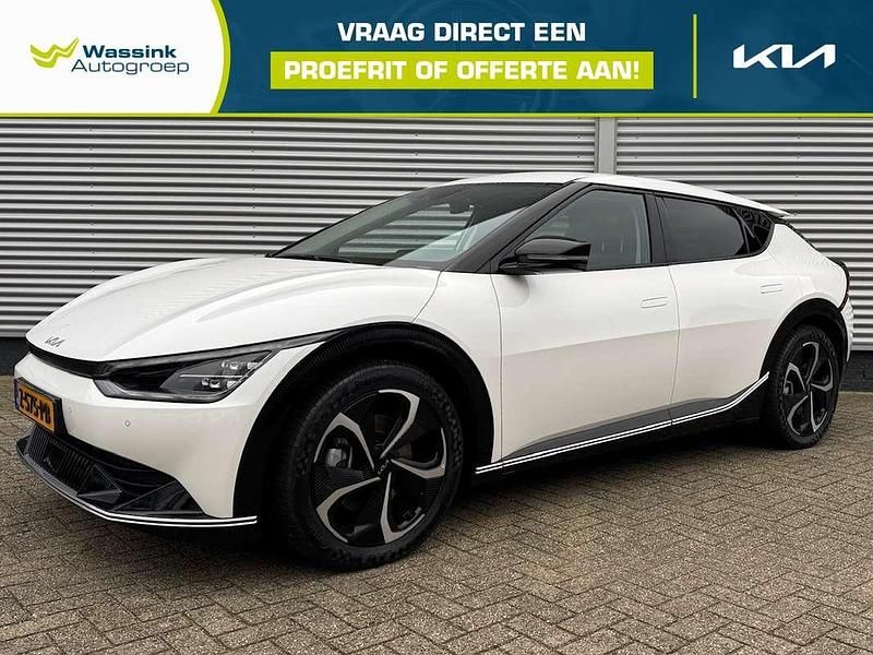 Wit, metallic lak Gebruikt 2024 Kia EV6 Advance SUV | € 41.900 (Goede deal) - Afbeelding 1/4