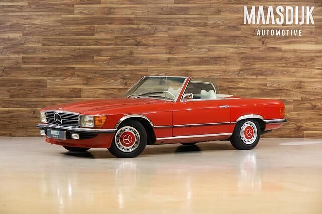 Rood Gebruikt 1973 Mercedes SL450 Cabriolet | € 33.740 - Afbeelding 1/4